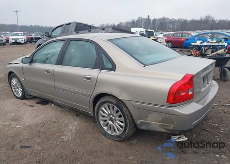 2004 Volvo S80 2.9/T6 z USA, uszkodzony, nr VIN YV1TS91Z841340581